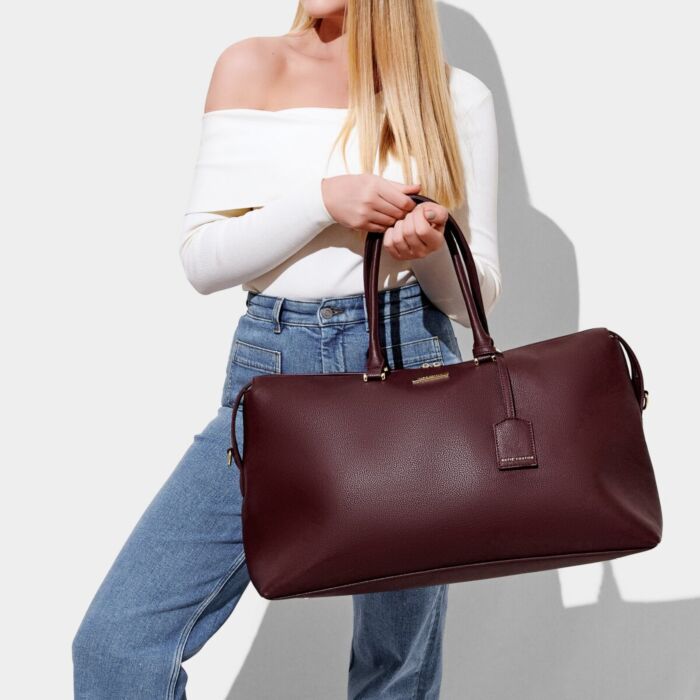 Katie Loxton Kensington Weekend Bag - Plum